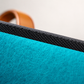 BOLSO GRANDE TRAMA FIELTRO 37 AQUA