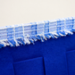 BOLSO GRANDE TRAMA FIELTRO 43 AZUL
