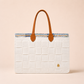 OFF-WHITE FELT - LUREX TWEED