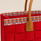 FELT CARMINE-TWEED CORAL